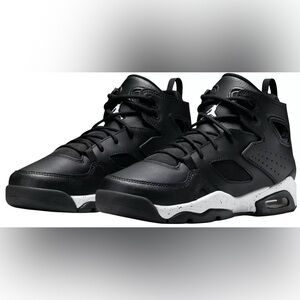 Jordan Flight Club '91 Black and White Sneakers